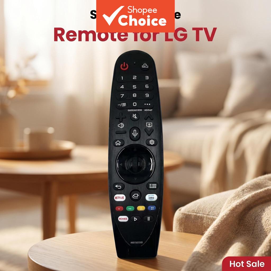 Compatível com o controle remoto mágico LG MR18BA com controle de movimento e voz, estoque disponível na Shopee