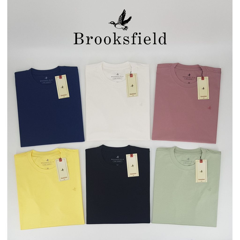 Camiseta Básica Masculina Casual de Algodão para Homens