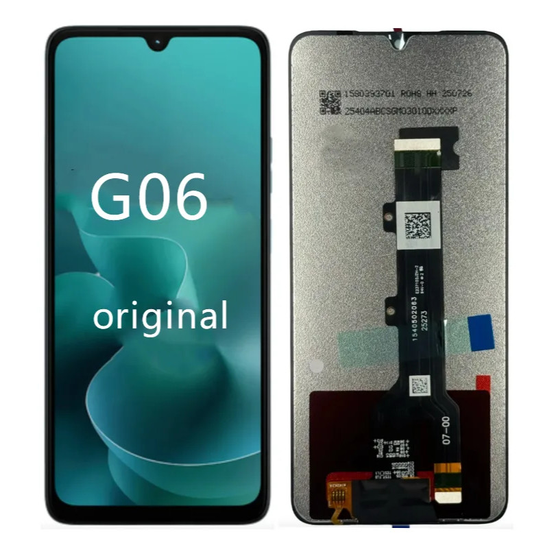 Frontal Tela Display Touch Moto G06 XT2535 SEM ARO Original Entrega rápida