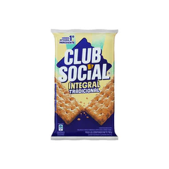 Club Social Biscoito Salgado integral multipack 144g
