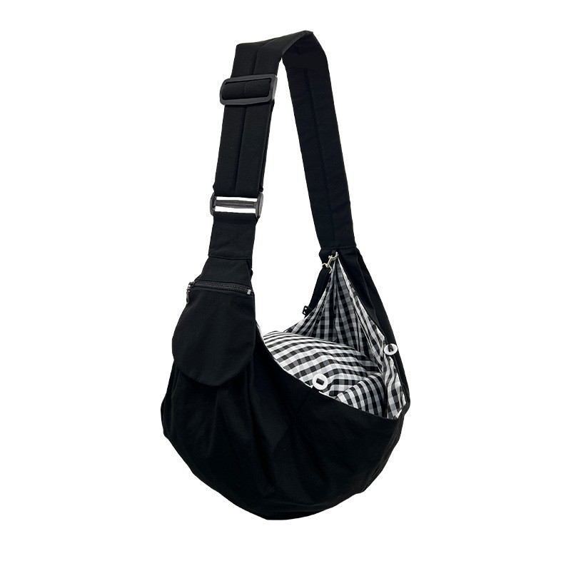 Mochila de ombro para animais de estimação, bolsa transversal para animais de estimação, transportador individual para