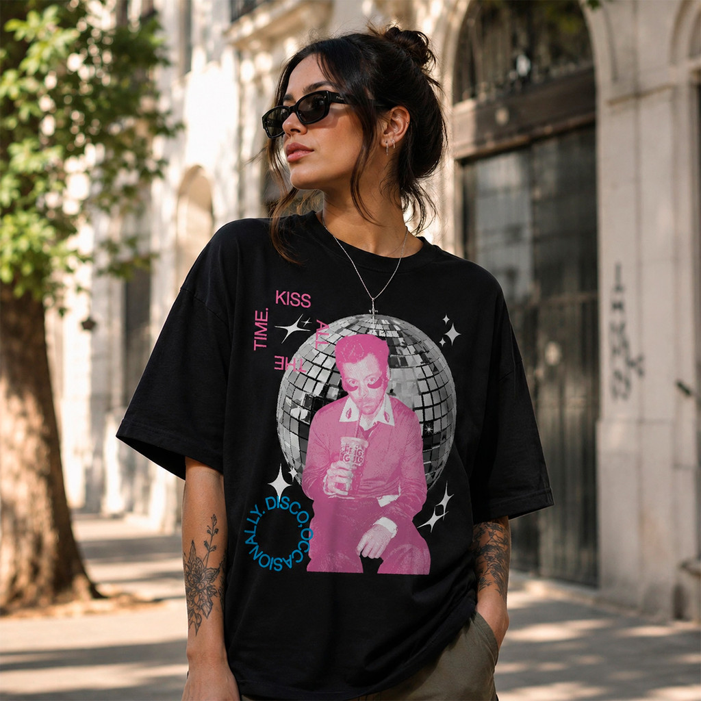 Camiseta Cantor Pop Camisa Famosa Harry Hazz Masculina Feminina Oferta Lançamento Plus Size