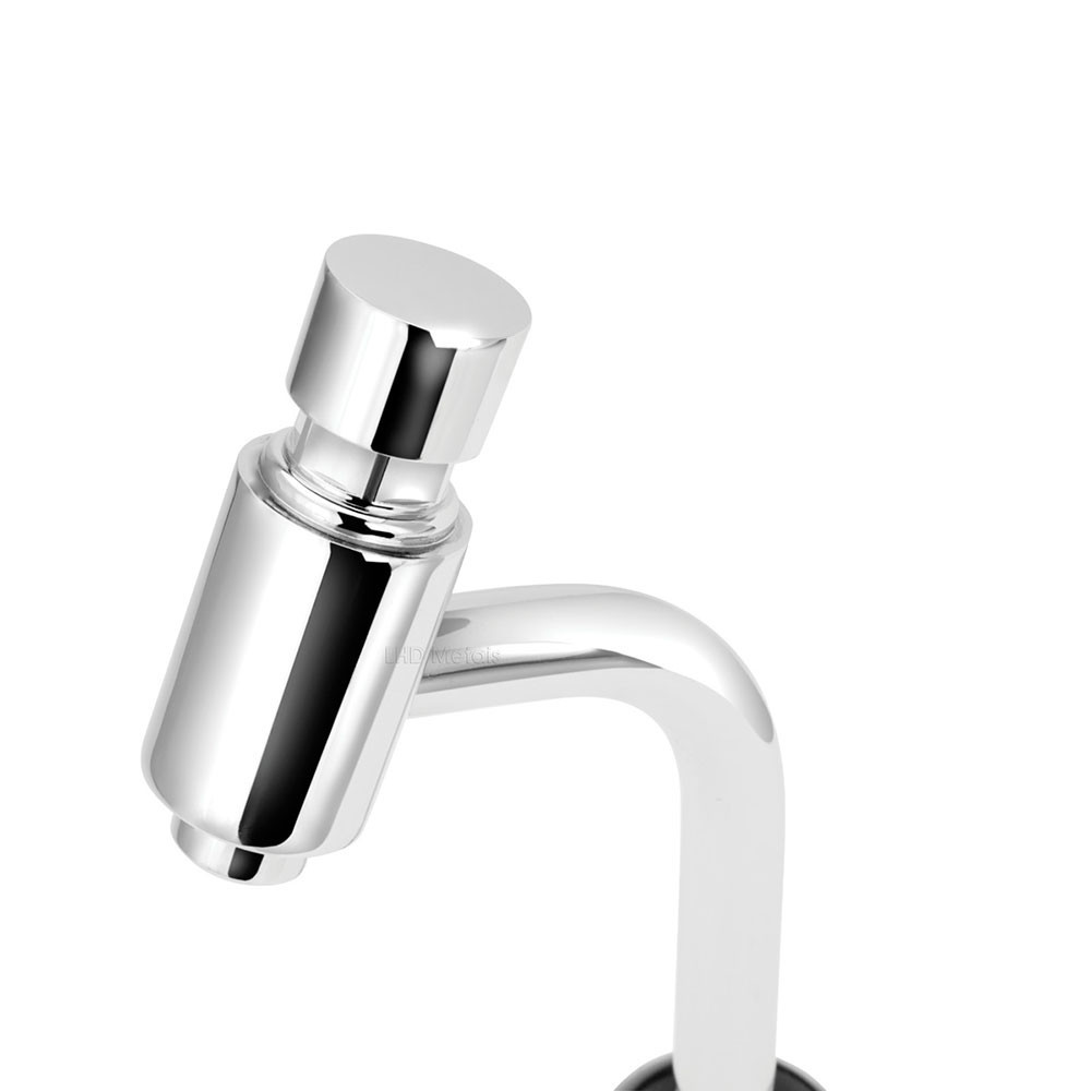 Torneira Automática Lavatório banheiro Mesa Metal Luxo Cromo Prateado Pia Lavatorio Moderno — imagem 2 de 2