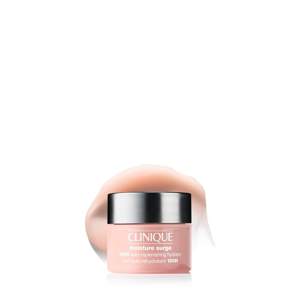 Clinique Moisture Surge 100H Hidratante Facial Auto-Reabastecedor Sem Óleo |   Com Ácido Hialurônico, Biofermento de Alo