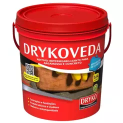 Impermeabilizante Drykoveda 18L Dryko para Argamassa