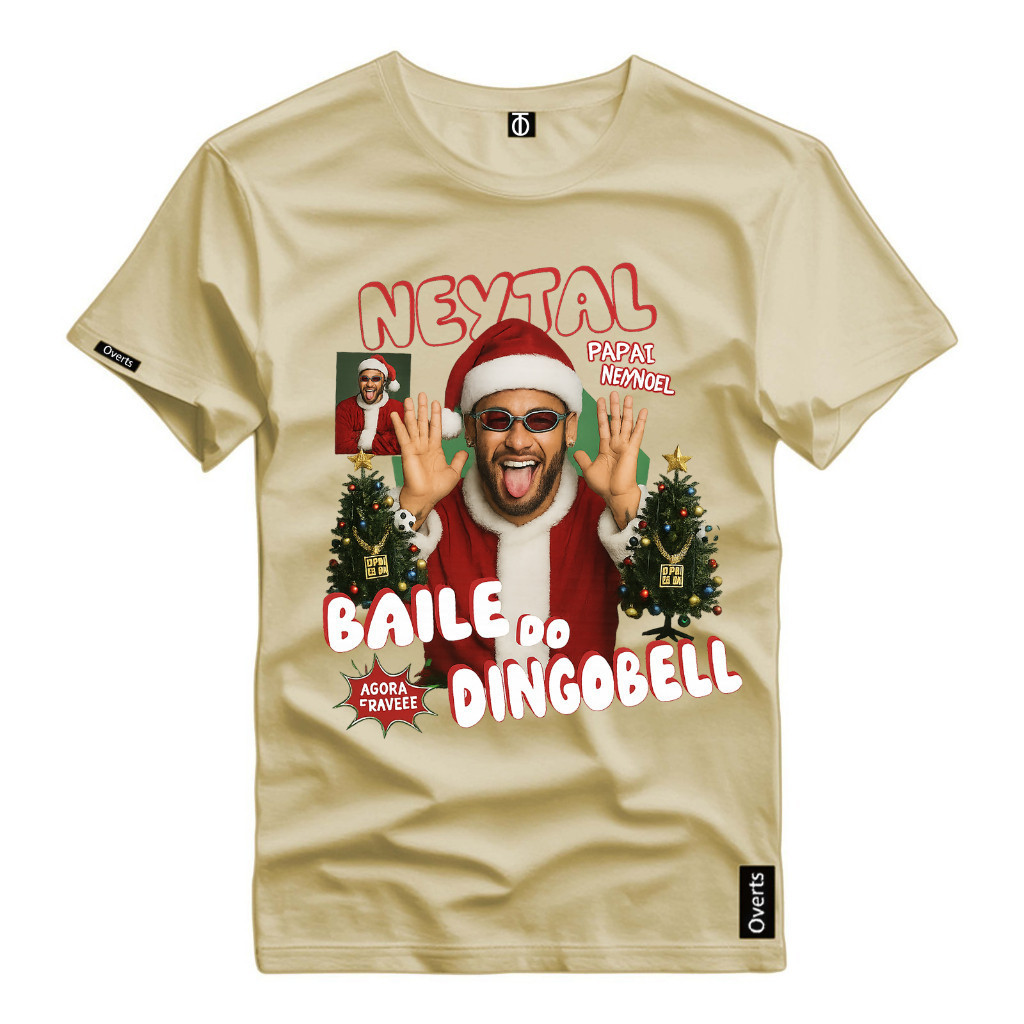 Camiseta Personalizada Menino Ney Natal Roupa De Papai Noel Neymar Junior Style  Para Natal Envio Em Até 4 Horas Envio R