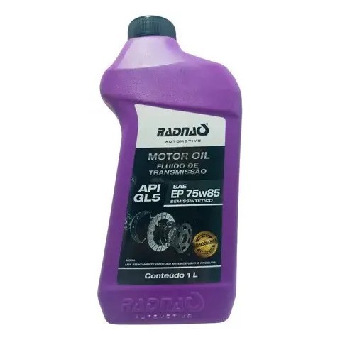 Óleo Transmissão Manual 75w85 S. Sintético Api Gl5 Sae Ep
