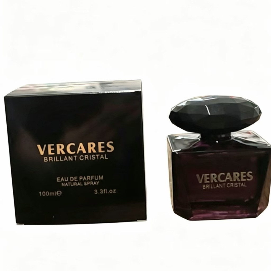 Venda quente venda quente cristal preto 100ml perfume frutado Floral de longa duração