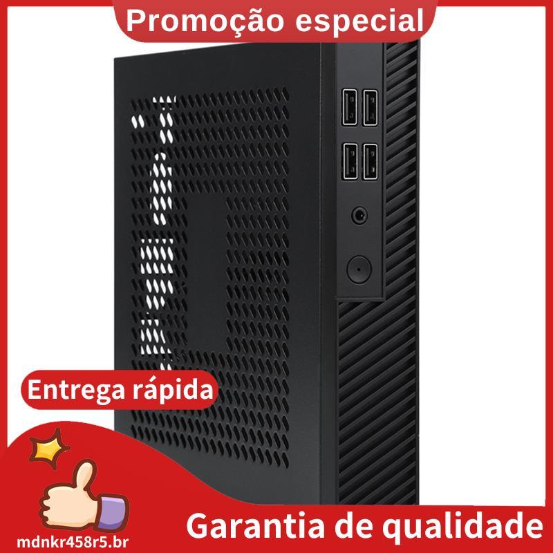 DX01 Fino Mini ITX Desktop Computador Chassis Acessórios De Substituição Fina Meia Altura Chassi De Portátil Caixa De Me