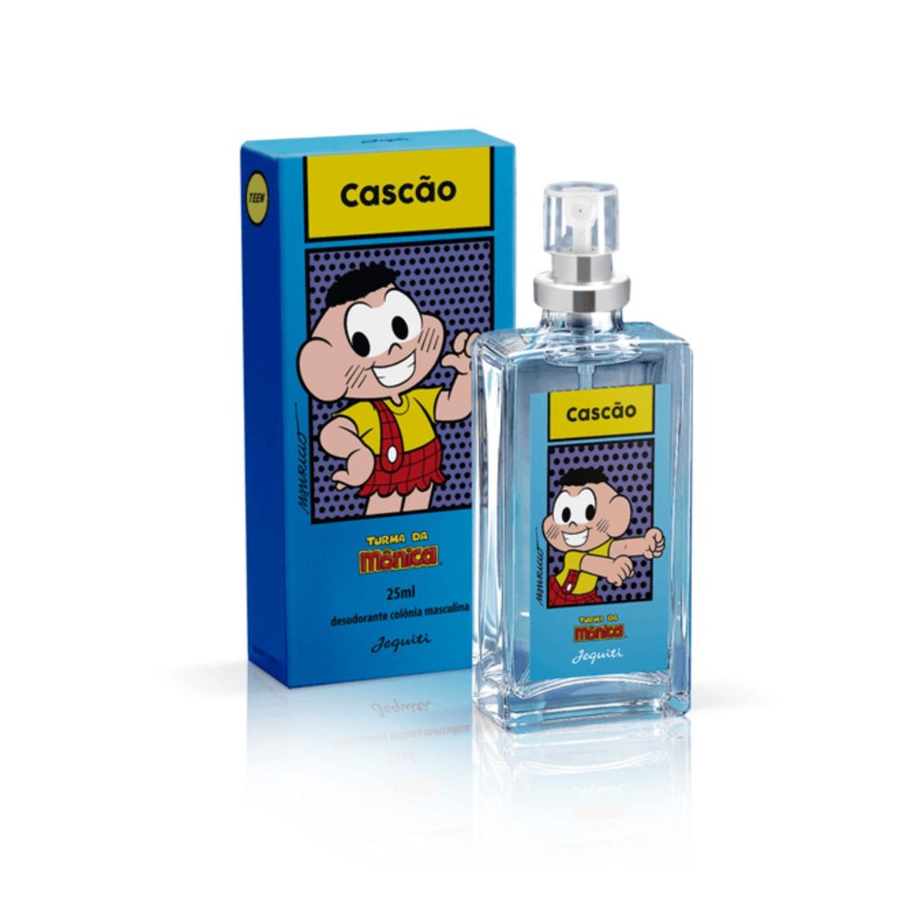 Colônia Masculina Cascão Jequiti Turma da Mônica 25ml