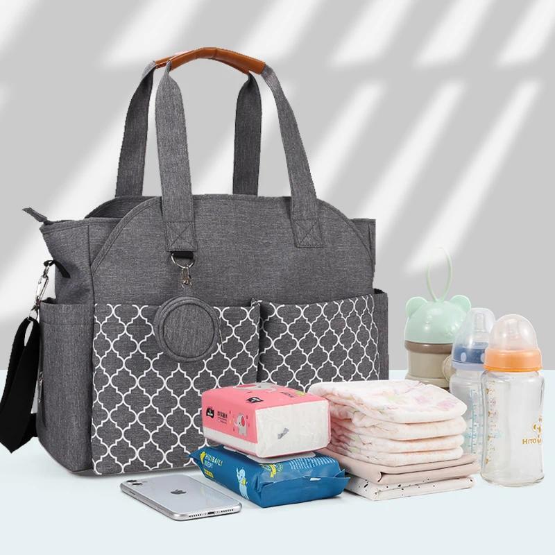 Bolsa Para Fraldas De Bebê , Enfermeira Recém-Nascida À Prova D'água Adequada Mães E Bebês Viajarem