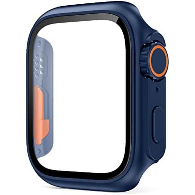 VeveXiao Compatível Com Apple Watch Series 6 5 4 SE 44mm Protetor De Tela Mudanç