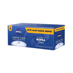 Nivea Kit sabonete em barra creme care 6 unidades de cada 90g