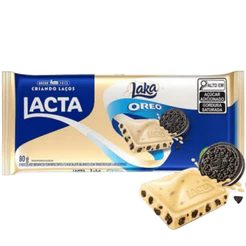 Chocolate branco Laka Oreo
