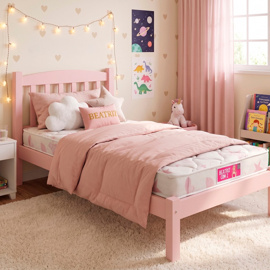 Colchão Solteiro Beatriz D23 88x188cm Luryflex — imagem 2 de 2