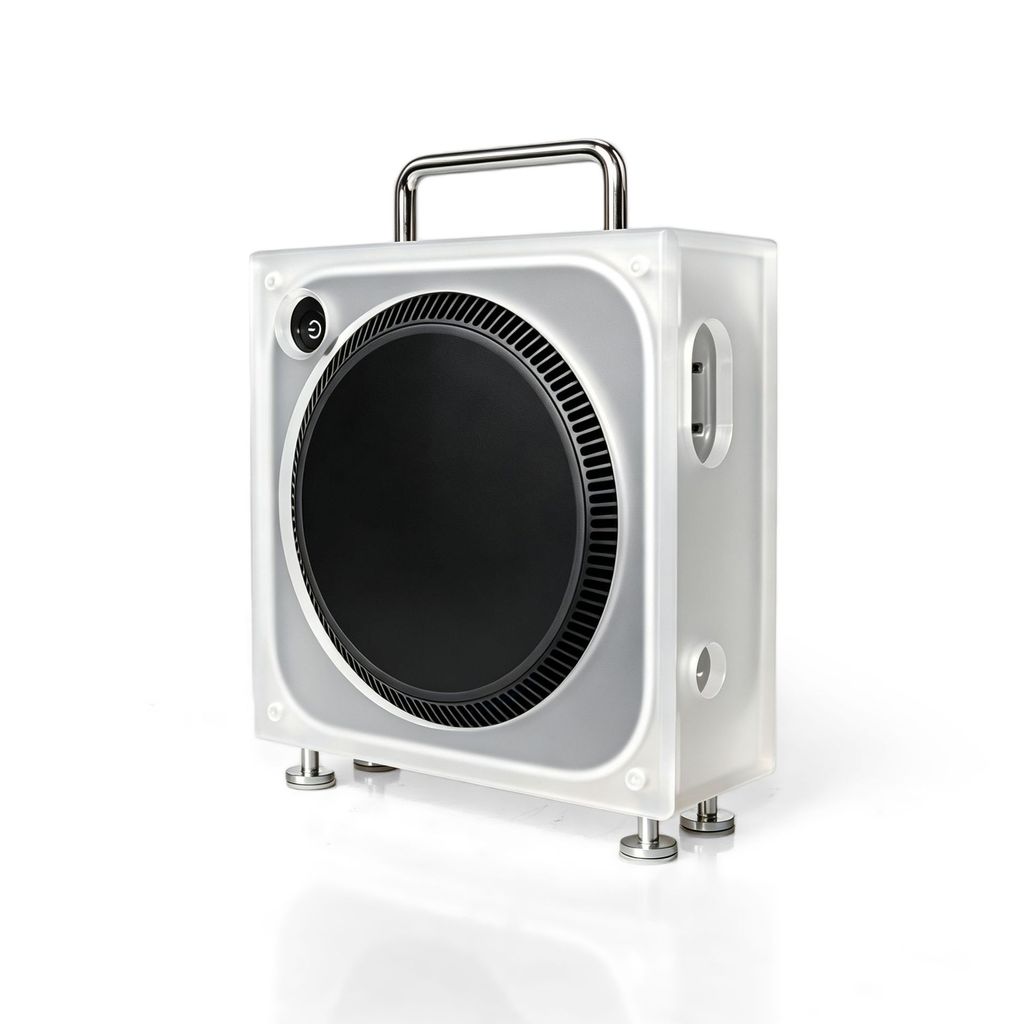 Capa Protetora De Acrílico Retrô Para Mac Mini M4 , Anti-Riscos À Prova De Poeir
