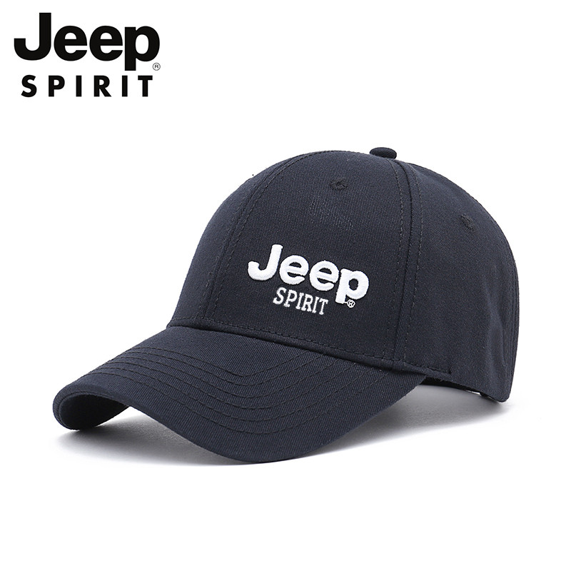 Jeep SPIRIT Jeep Moda Boné de beisebol de algodão puro Homens Mulheres Esportes ao ar livre Lazer Chapéu Pesca Chapéu de