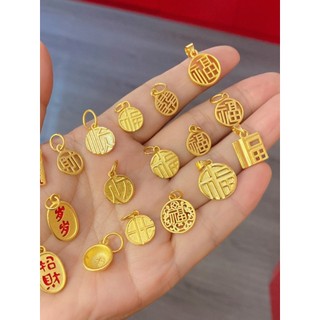 Vietnam areia ouro versão latão artesanal DIY dentro para fora uma cor grossa ouro cor retenção acessórios pingente cord