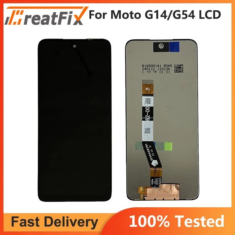 Tela De 6.5 Para Motorola Moto G54 XT2343-1 XT2343-2 Display LCD Toque Digitador