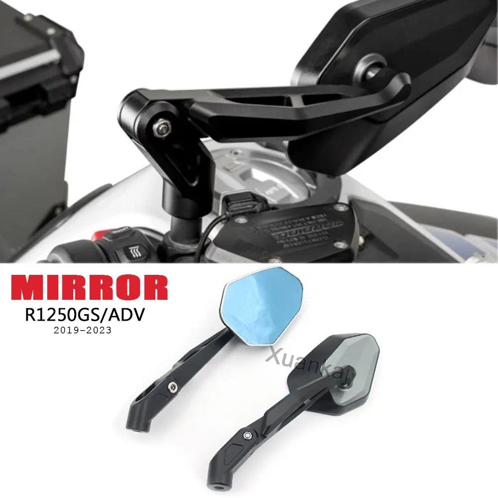 R1250GS Acessórios Espelhos Retrovisores Dobráveis Para BMW R 1250GS ADV R1250 Aderventure Motocicleta CNC Laterais