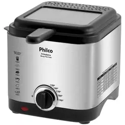 Fritadeira Philco 1,8L Visor Inox 1200W Deep Fry 220V