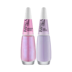 Kit 2 Esmaltes Impala Zaz Cremoso Paraíso Perolado