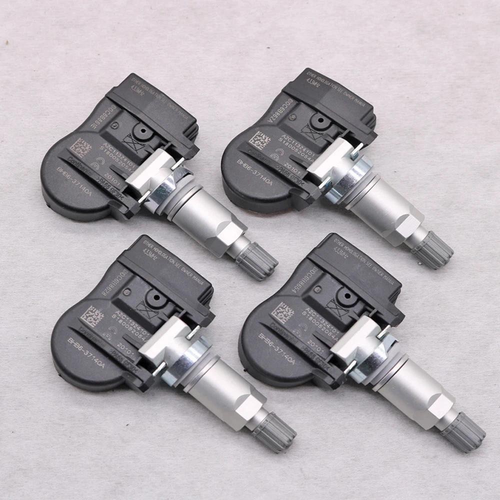 Sensor De Pressão Dos Pneus TPMS , 4 Unidades , Para Mazda 2 3 5 6 CX-5 CX5-6 CX6-9 CX9 MX Artz GS1D37140 433MHZ Bhb6371