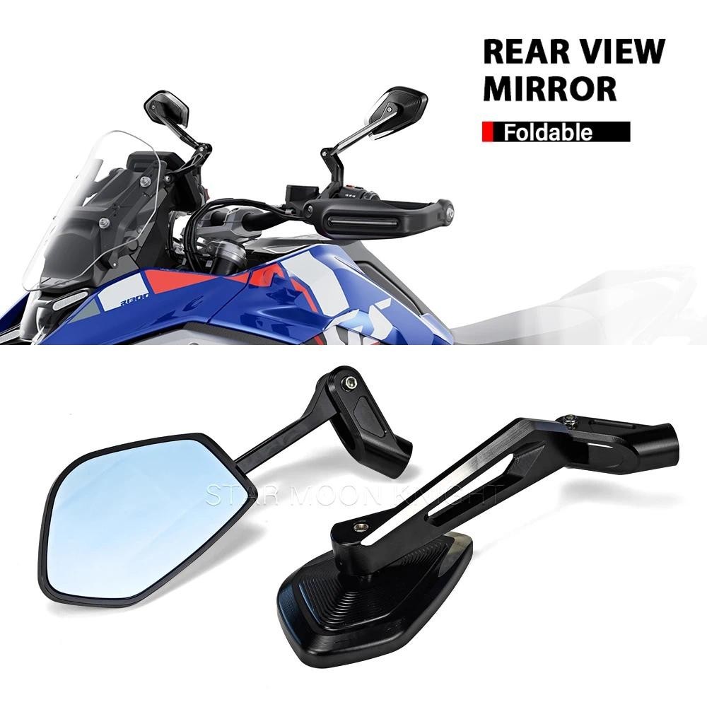 Para BMW R1300GS R1250GS R 1250 GS Aventura F750GS F850GS ADV Motocicleta Dobrável Liga De Alumínio Espelho Retrovisor A