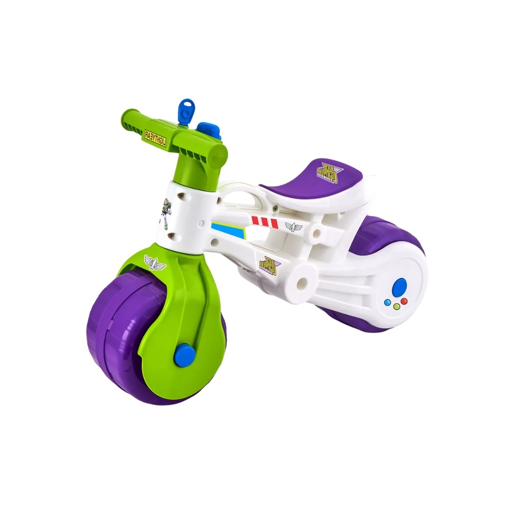 Bicicleta Infantil De Equilíbrio Sem Pedal Buzina Chave Andador Coordenação Motora Brinquedo Toy Story Licenciado Usual