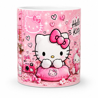 CANECA CERÂMICA HELLO KITTY ROOM