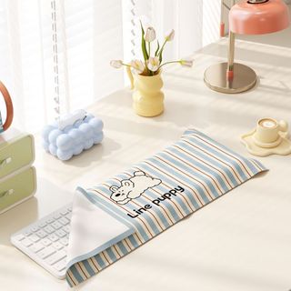 XYLDN1314 creme ventilador teclado mecânico capa de poeira bonito dos desenhos animados capa portátil pano Tablet Displa