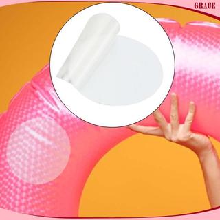 [Grace_sz] Kit De Reparo De Remendo Inflável Transparente TPU Autoadesivo À Prova D'água Para Barraca De Acampamento Cap
