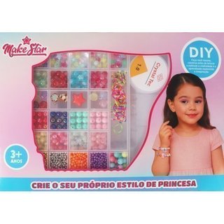 Miçangas Coloridas Sortidas Artesanato Bijuterias Pulseiras Acessórios Criativos