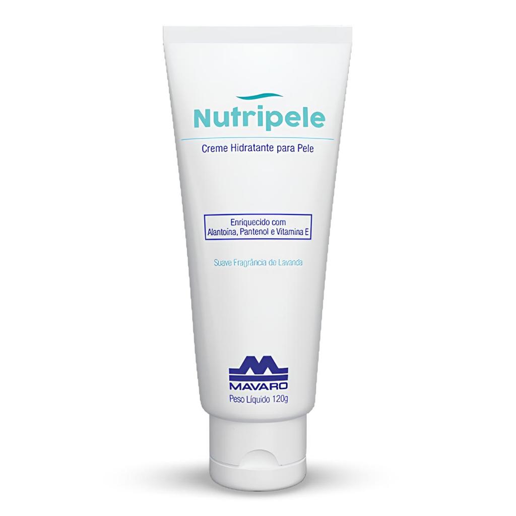 Creme Hidratante Profissional 120g Lavanda Aloe Vera Nutripele Mavaro
