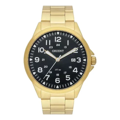 Relógio Orient Masculino Mgss1199 P2kx Dourado Fundo Preto Dourado Preto