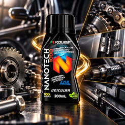 Nanotech 1000 Koube Condicionador De Metais Sintetico Motor Cambio Diferencial Rolamentos