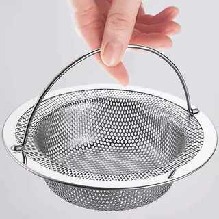 Funil de pia para cozinha, filtro de malha para pia, dreno de chão, esgoto, gaiola de filtro de aço inoxidável