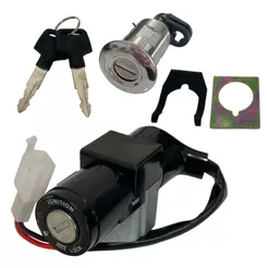 Kit Ignição Conjunto De Travas Honda Biz 125 2006 Até 2008 Biz 125+ 2006 Até 2010