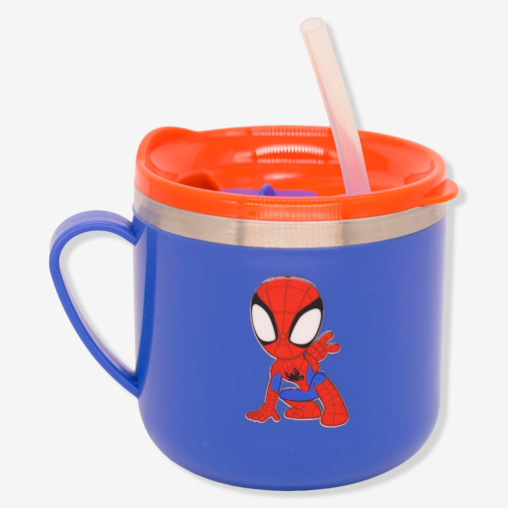 Caneca Flip Infantil Homem Aranha - Marvel