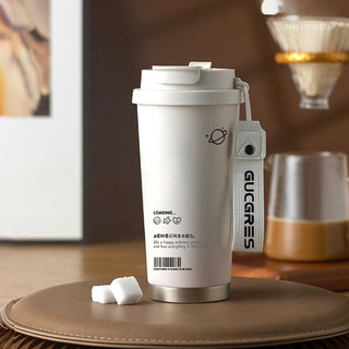 Simples portátil xícara de café escritório duplo beber copo térmico 316 copo palha aço inoxidável copo água do agregado 