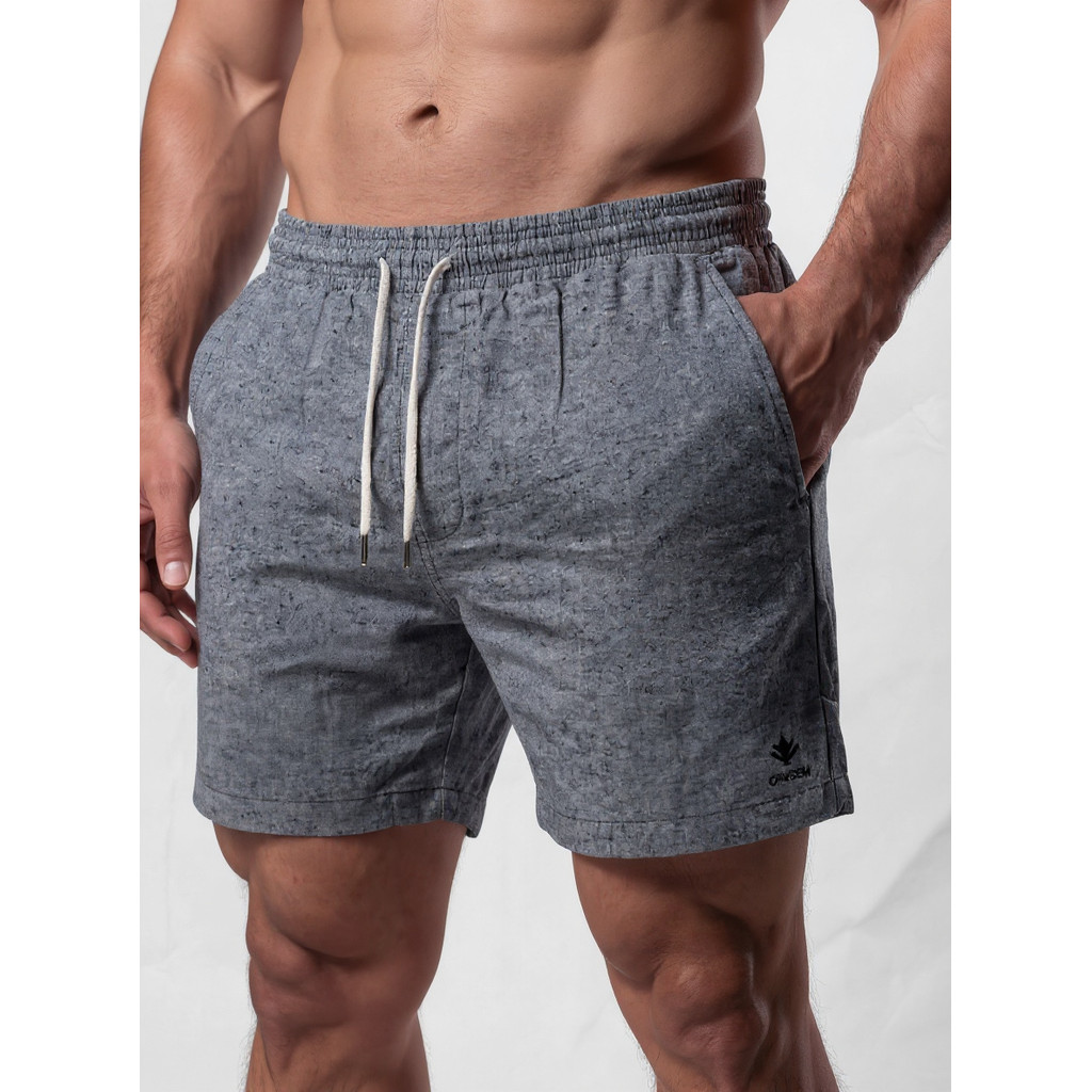 Kit 2 Bermudas Masculinas Linho Elastano Praiana Confortável Verão — Da minha casa para sua casa