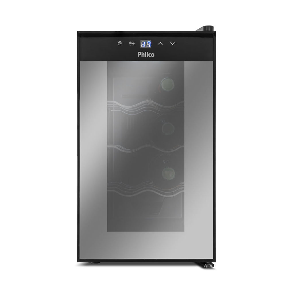 Adega Philco 8 Garrafas Display Digital Bivolt PAD8E