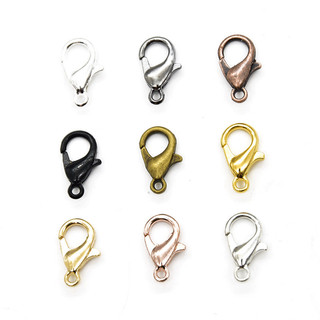 Diy jóias acessórios Retro multicolorido liga lagosta fecho artesanal colar pulseira acessórios para o cabelo conexão fe