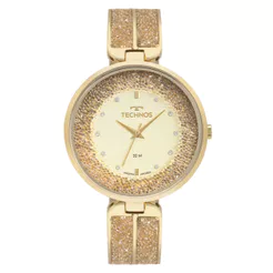 Relógio Technos Feminino Crystal Dourado - 2035MYK/1D