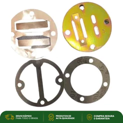 Kit Placa de Válvula Compressor Schulz CSA 8.2 8.3 Airplus 25L 830.2058-0