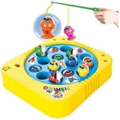 Brinquedo Infantil Jogo De Pescar Pega Peixe Pesca Maluca