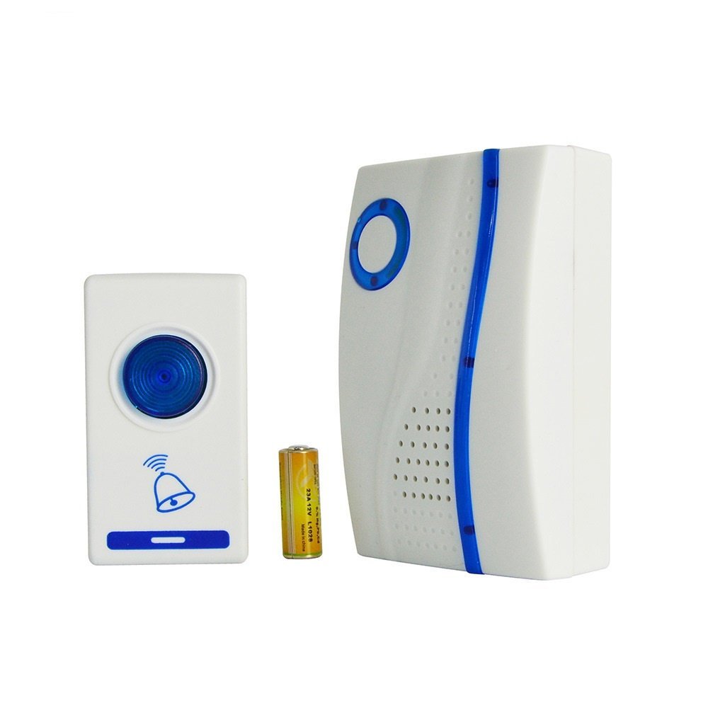 Campainha Residencial Sem Fio Wireless 50 Á 100 Metros