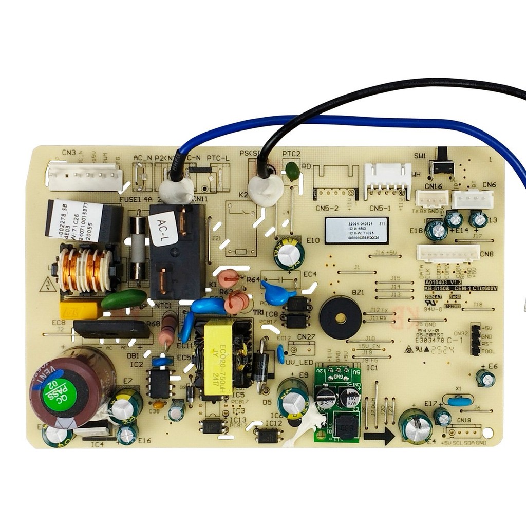 Placa Principal Evaporadora Ar Condicionado 9.000 Btus Quente Frio PAC9000IQFM15 Philco