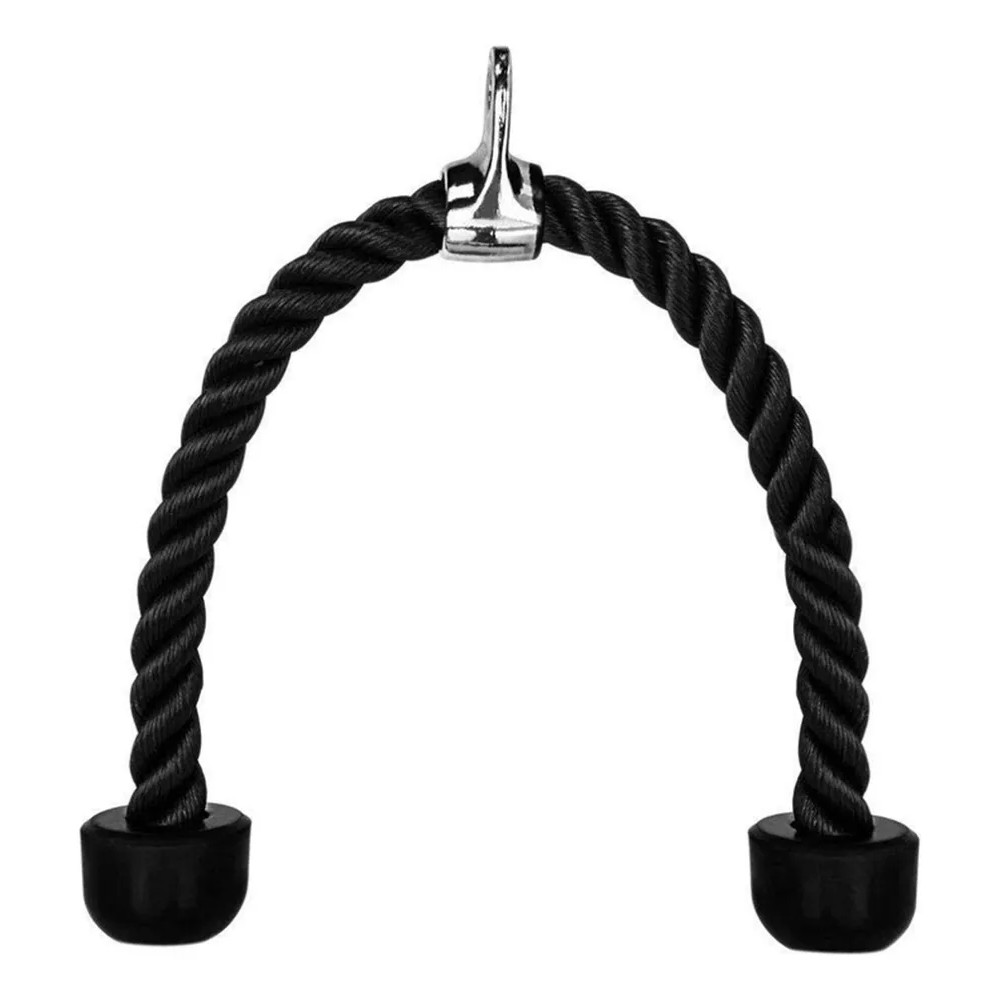 2x Corda Puxador Academia Tríceps Musculação 70cm