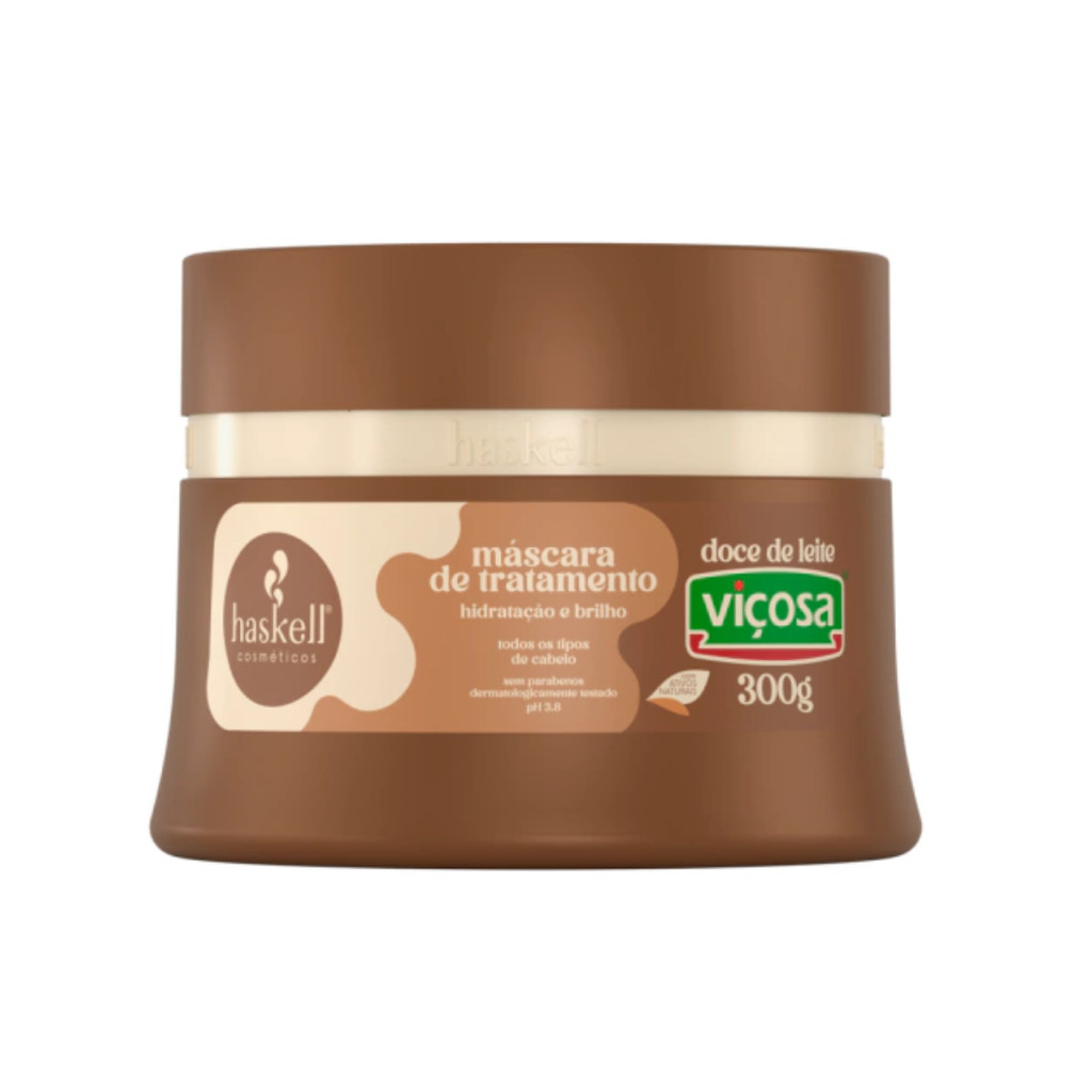 Máscara de Tratamento Doce De Leite Viçosa Haskell 300g
